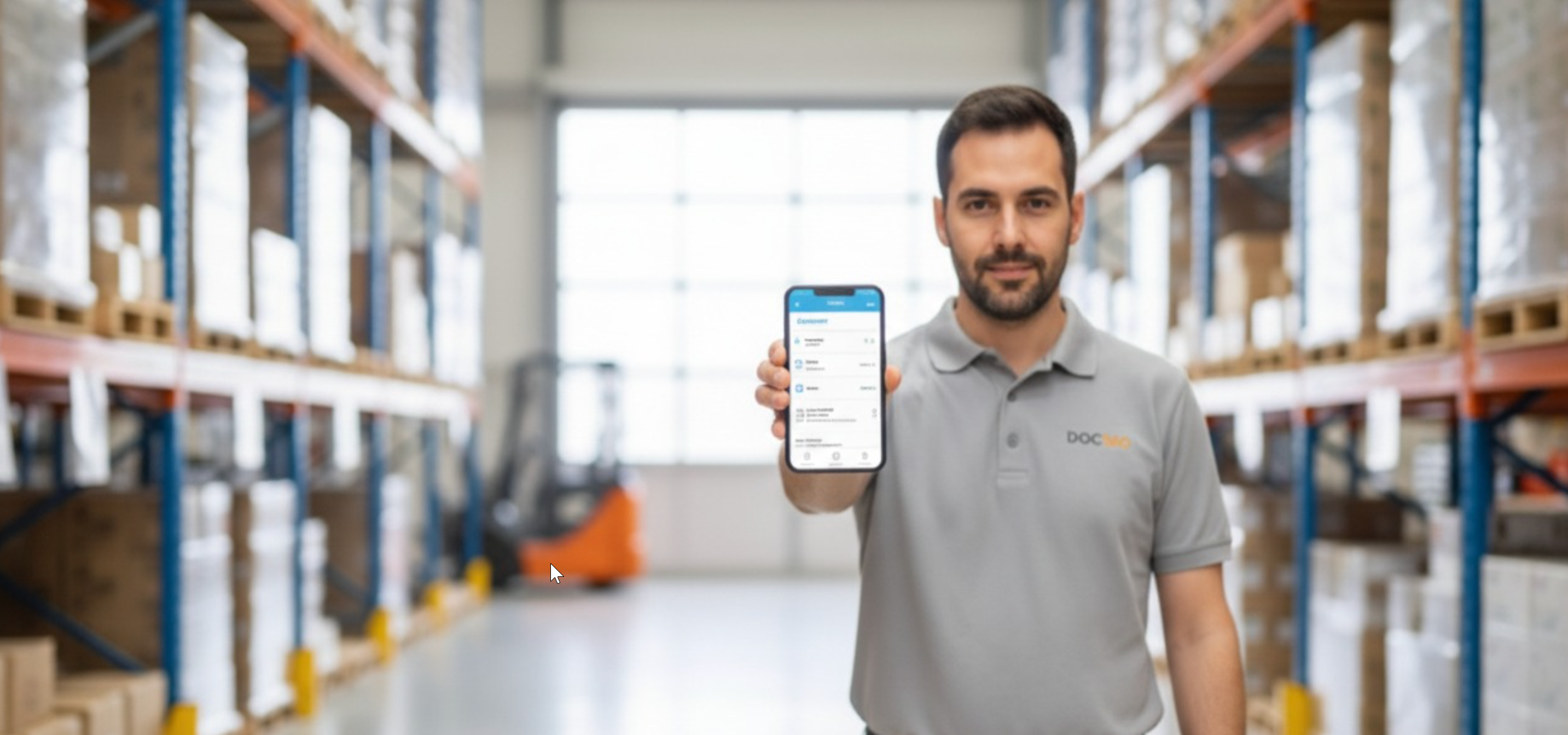 Distribuidor HORECA utilizando DOC360 en tablet